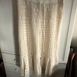 Crochet skirt